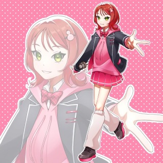 立ち絵イラストサンプル