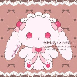 ウサギのぬいぐるみ：コンペ