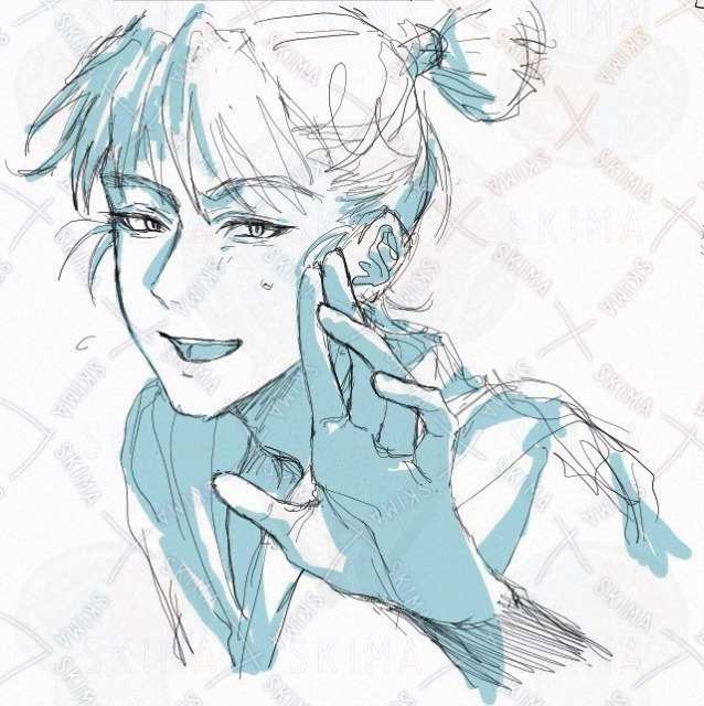 簡易イラストサンプル(単色)