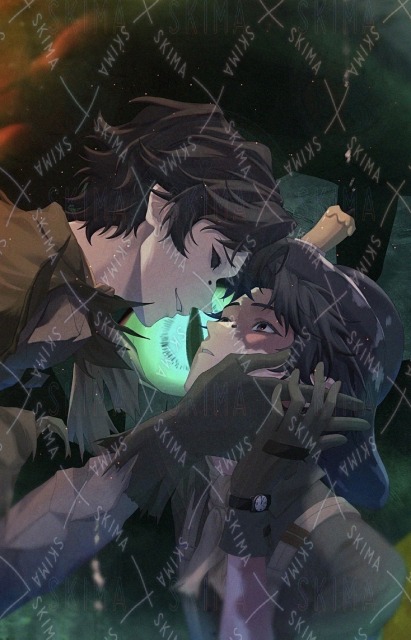 一枚絵サンプル(簡易背景)