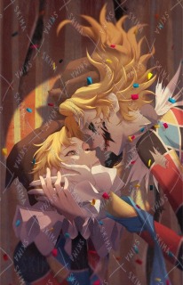 一枚絵サンプル(簡易背景)