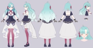 Vtuberキャラクターデザイン2