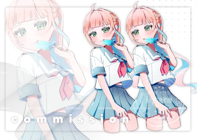 【ご依頼】バストアップ立ち絵