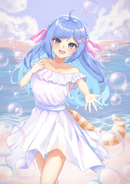 【お仕事絵】背景付きイラスト