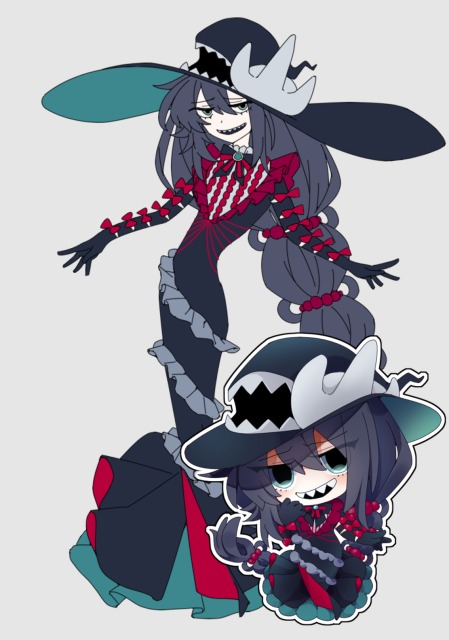 立ち絵+デフォルメ