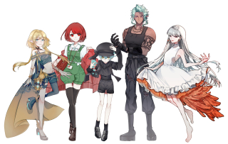 全身立ち絵/Sample