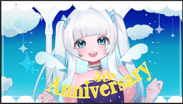 Vtuver様周年イラスト