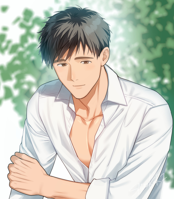 コミッションサンプル用イラスト