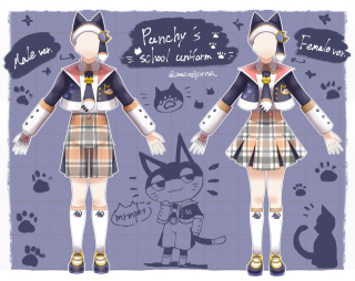 どうぶつの森住民概念制服