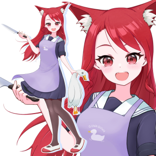 全身：ややブラシ塗り