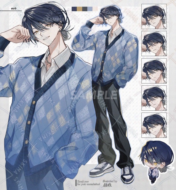 オリジナルキャラクター 立ち絵