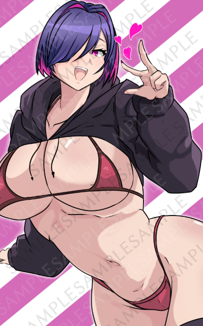 1枚絵　SAMPLEイラスト