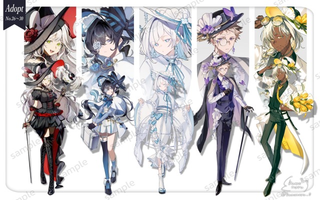 全身立ち絵 / Adopt 3