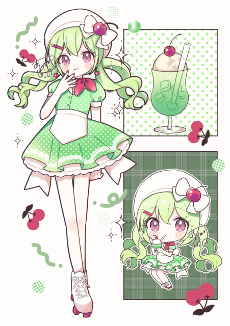 立ち絵＋ミニキャラ