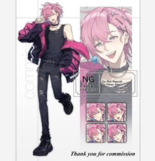 衣装デザインオプション付きcommission