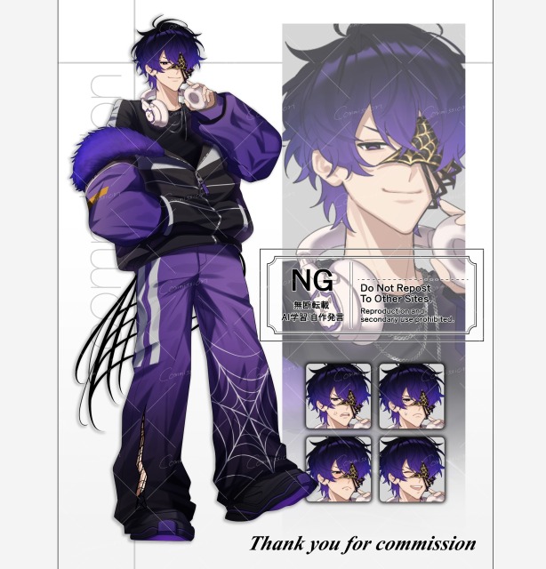 衣装デザインオプション付きcommission