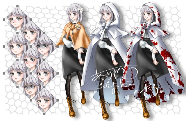 TRPG立ち絵(御依頼品)