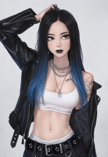 腰までのイラスト