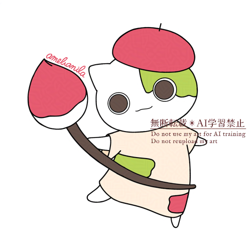 絵描きねこ：SNSアイコン