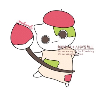 絵描きねこ：SNSアイコン