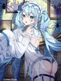 commissionイラスト👻🩵