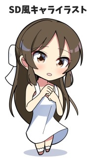 SD風キャライラスト