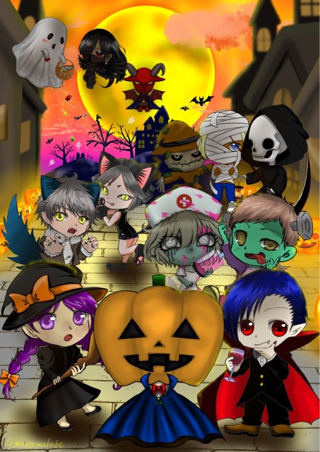 ハロウィンイラスト2025