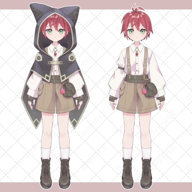 パーツ分けイラスト