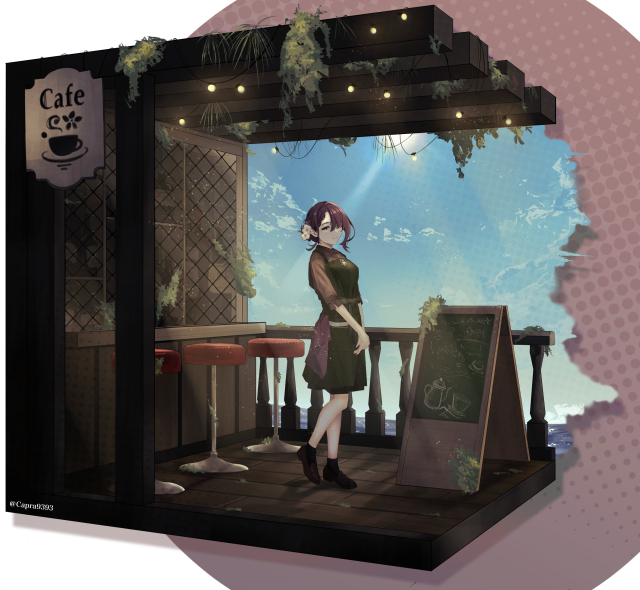 ヴィネットイラスト