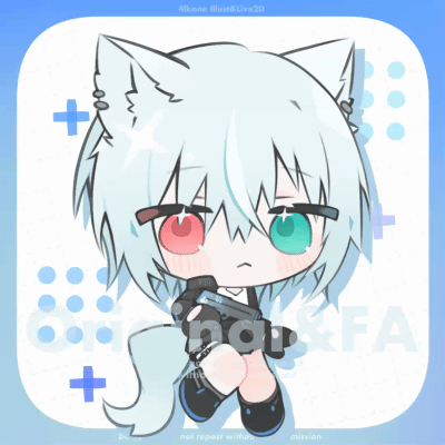 【サンプル作品】動くデフォルメイラスト