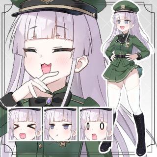 イネコガ様　動画立ち絵、SNS告知用