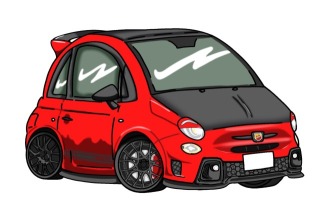 リクエスト頂いた方の愛車のデフォルメ