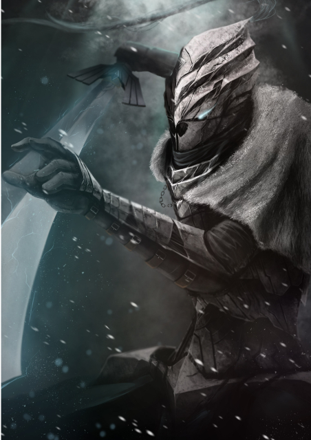 ダークファンタジーイラスト、似顔絵イラスト、二次創作