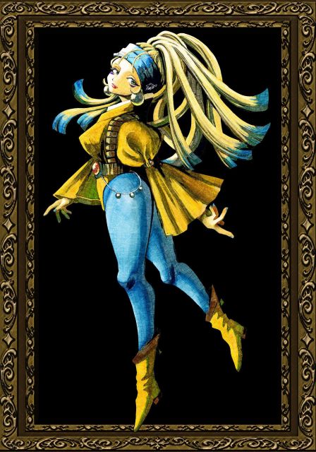 レトロゲーム風 真珠の耳飾りの少女