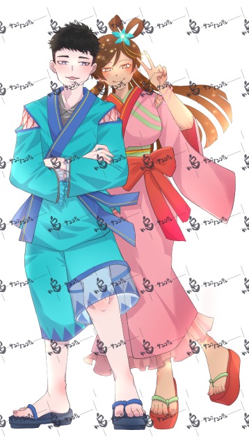 アクリルスタンド用立ち絵