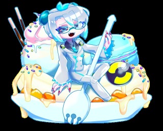 デフォルメキャラクター×スイーツ