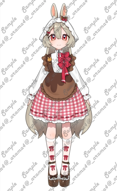 IRIAM向け立ち絵サンプル