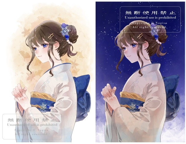 【ご依頼作品】配信者さま1枚絵･差分