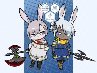 カートゥーン風デフォルメご依頼品