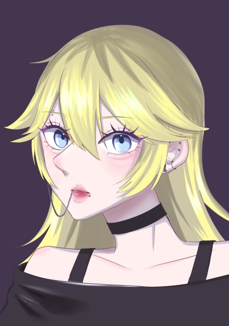 金髪ロックギャル