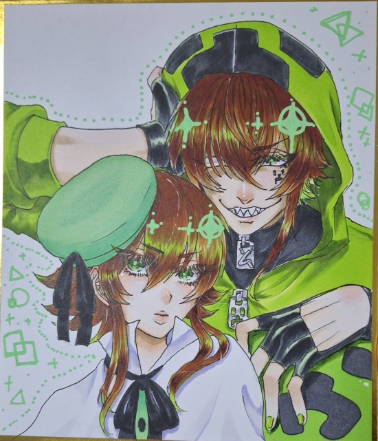 ファンアート色紙