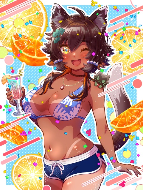 Skeb有償依頼イラスト　 VTuberのMozumi Pichiさん