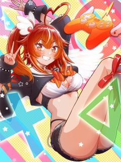 Skeb有償依頼イラスト　 VTuberの土路つばささん