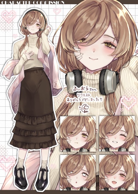 立ち絵ディスプレイサンプル