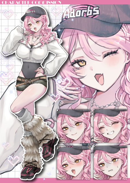 立ち絵ディスプレイサンプル