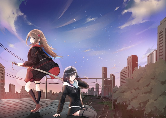 同人3Dアクションゲーム、キービジュアル