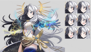 ウエストアップ立ち絵制作