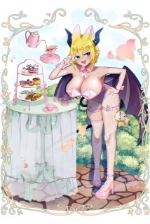 背景付き一枚絵