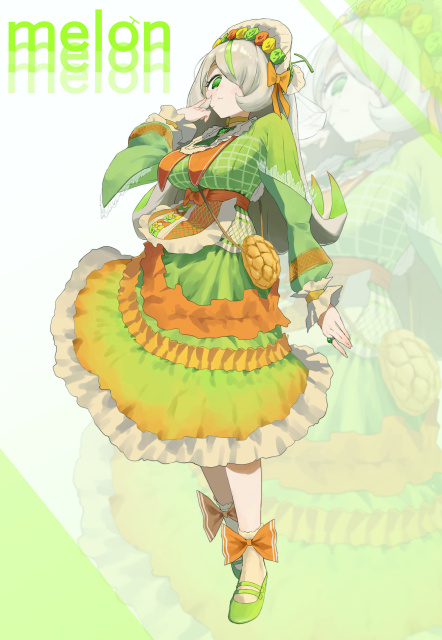 メロン🍈擬人化OC