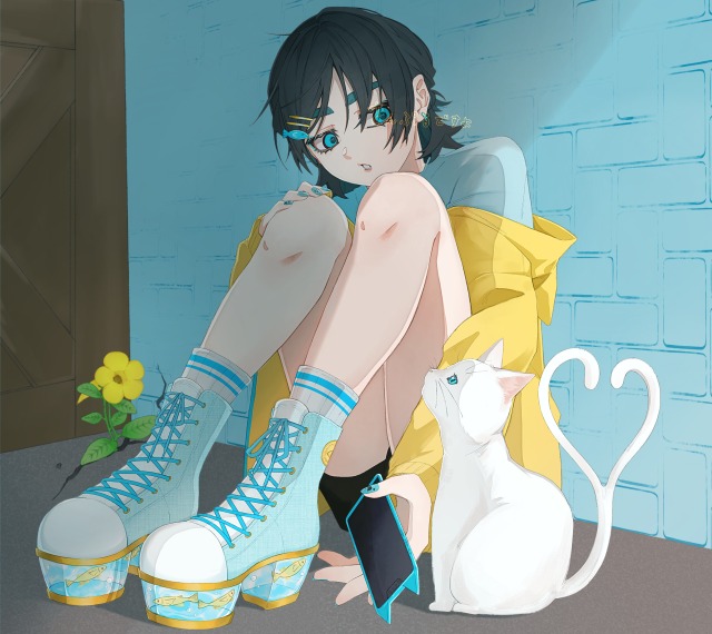 サンプル　一枚絵(全身)